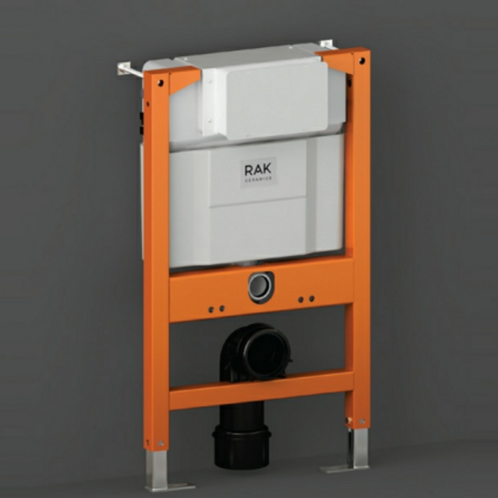 RAK Ceramics Front Flush WC Frame with Concealed Cistern 82cm