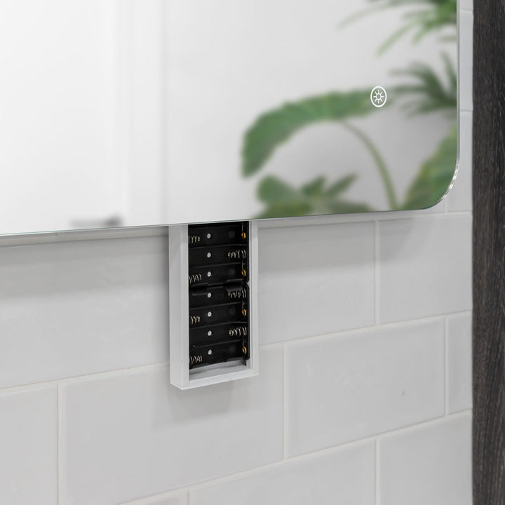 Voda Lumo 700 x 500mm Battery Operated LED Mirror
