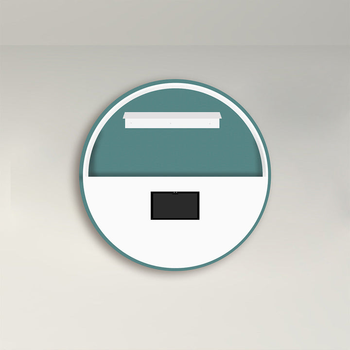 Voda Lumo Round 600mm Battery Operated LED Mirror