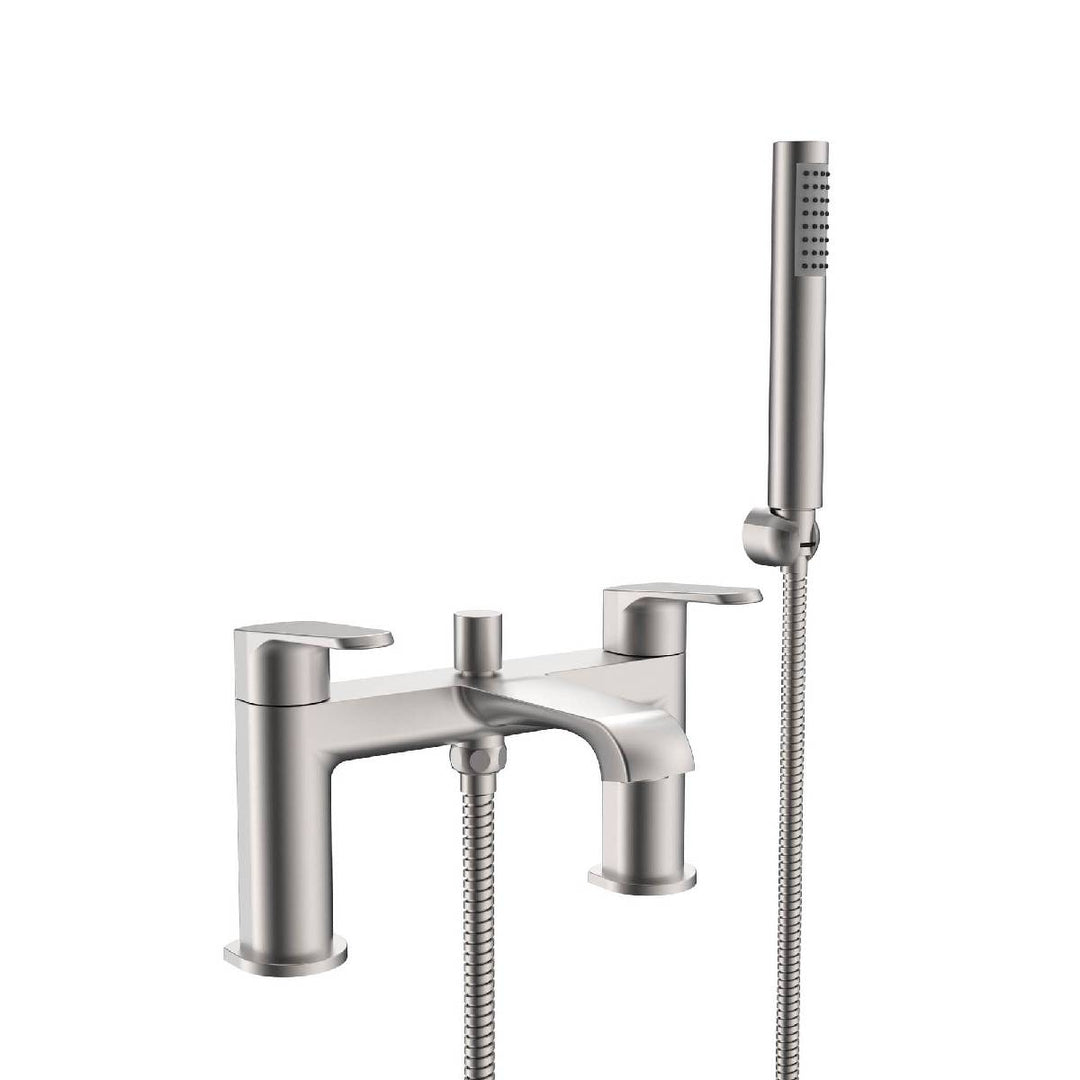 Voda Brenta Bath Shower Mixer - Brushed Nickel