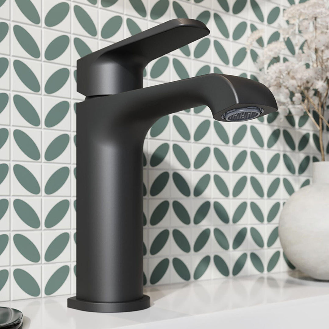 Voda Brenta Mono Basin Mixer - Matt Black