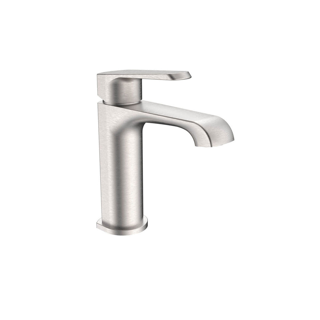 Voda Brenta Mini Mono Basin Mixer - Brushed Nickel