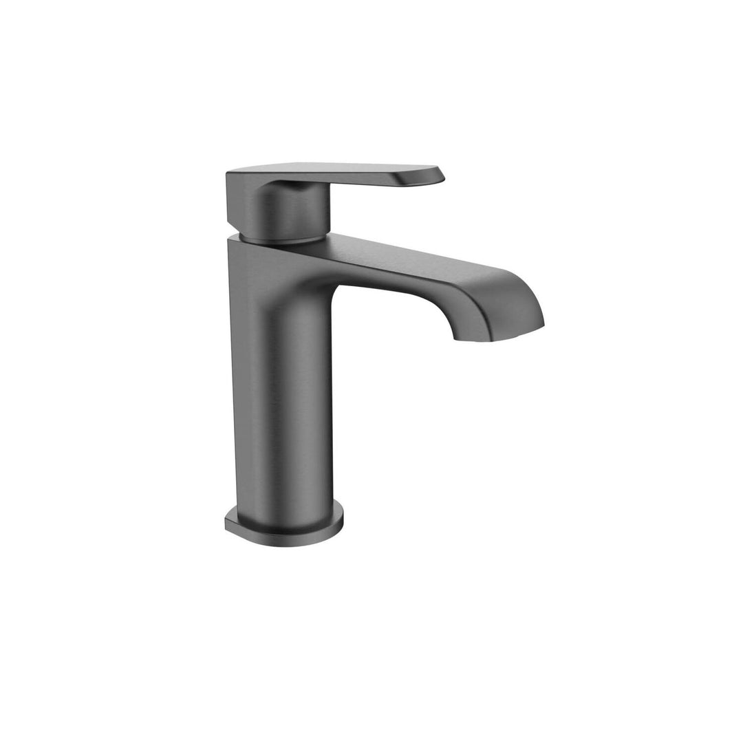 Voda Brenta Mini Mono Basin Mixer - Gunmetal