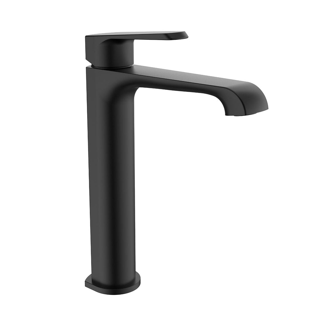 Voda Brenta Tall Mono Basin Mixer - Matt Black