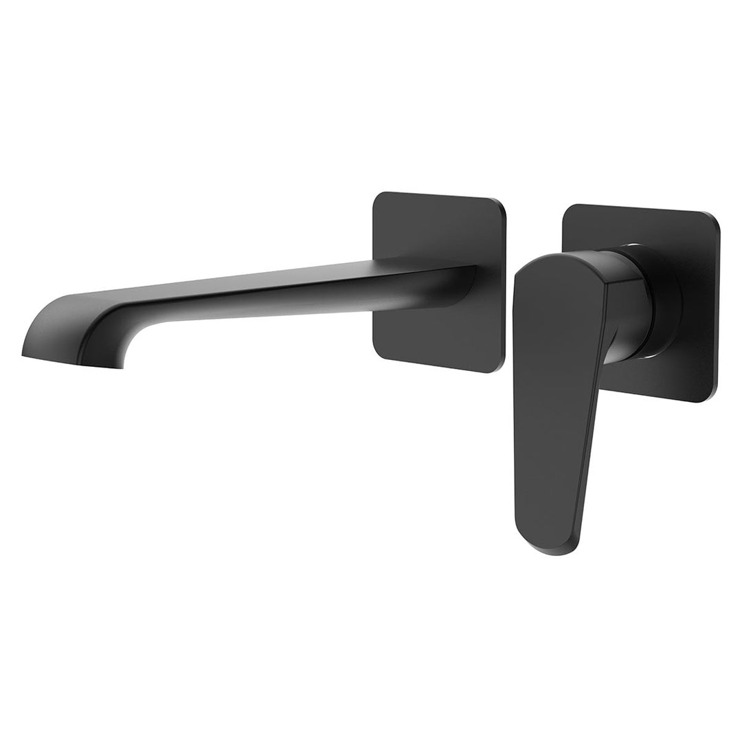 Voda Brenta Wall Mounted Bath Filler - Matt Black