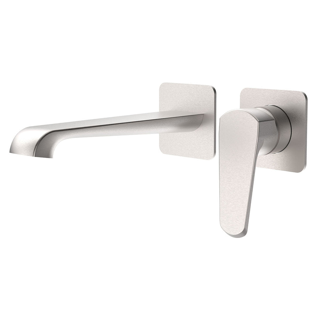 Voda Brenta Wall Mounted Bath Filler - Brushed Nickel