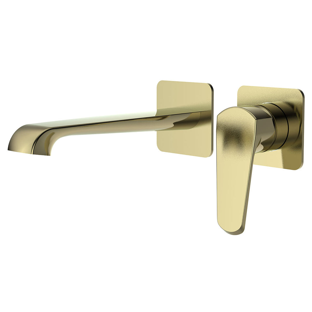 Voda Brenta Wall Mounted Bath Filler - Brushed Brass