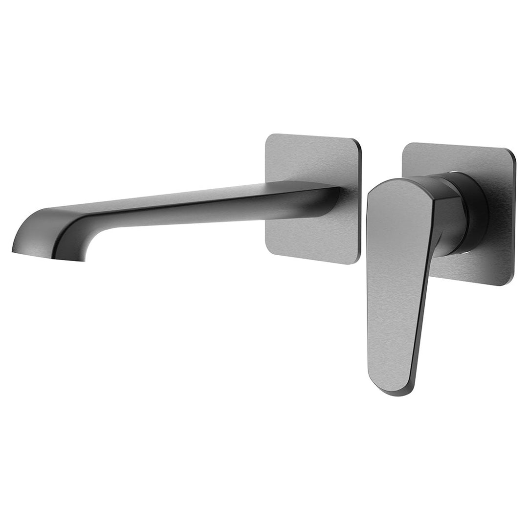 Voda Brenta Wall Mounted Bath Filler - Gunmetal