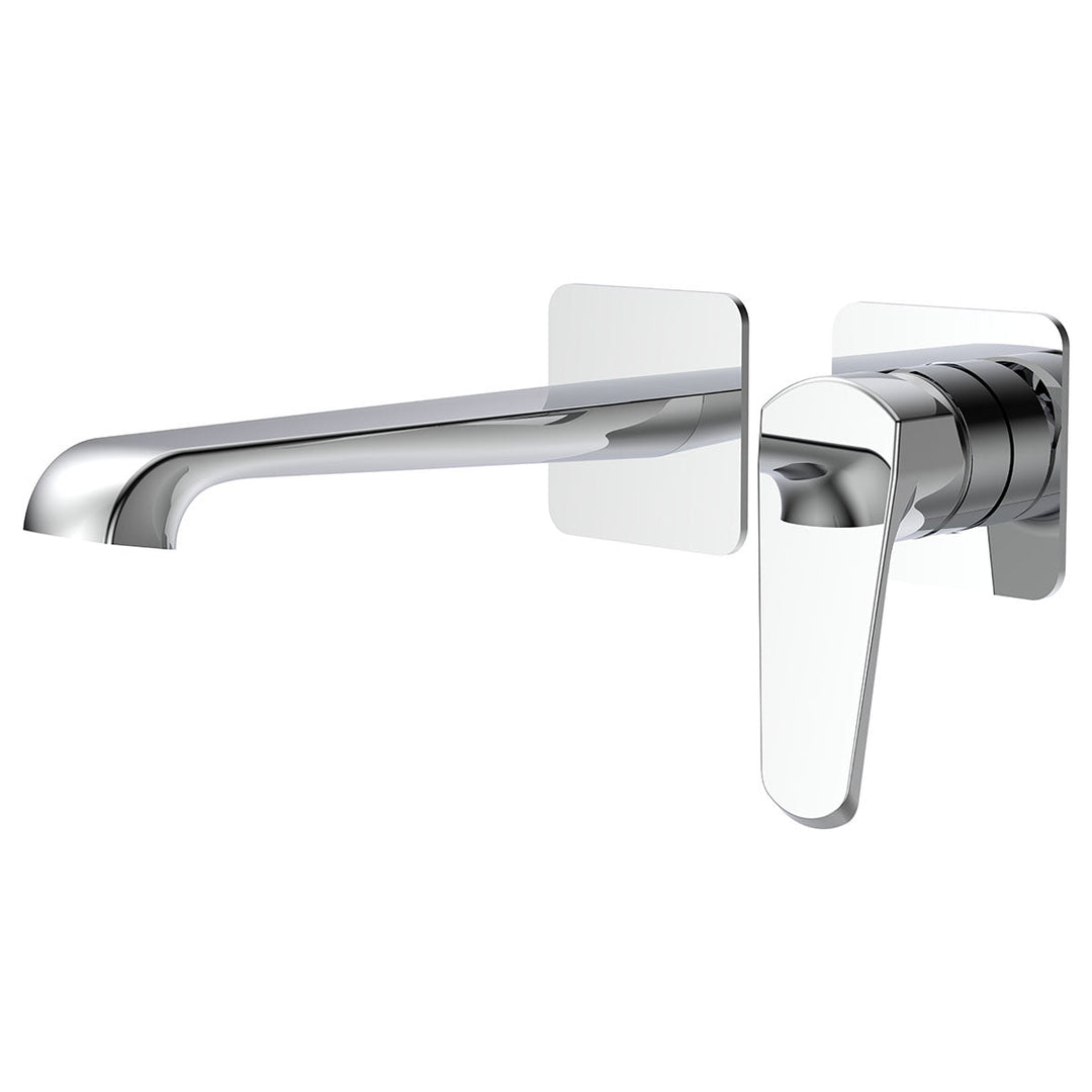 Voda Brenta Wall Mounted Basin Mixer - Chrome