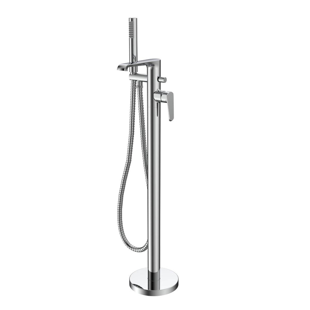 Voda Brenta Freestanding Bath Shower Mixer - Chrome