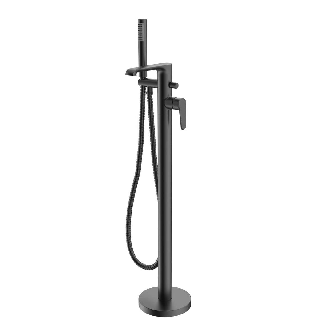 Voda Brenta Freestanding Bath Shower Mixer - Gunmetal