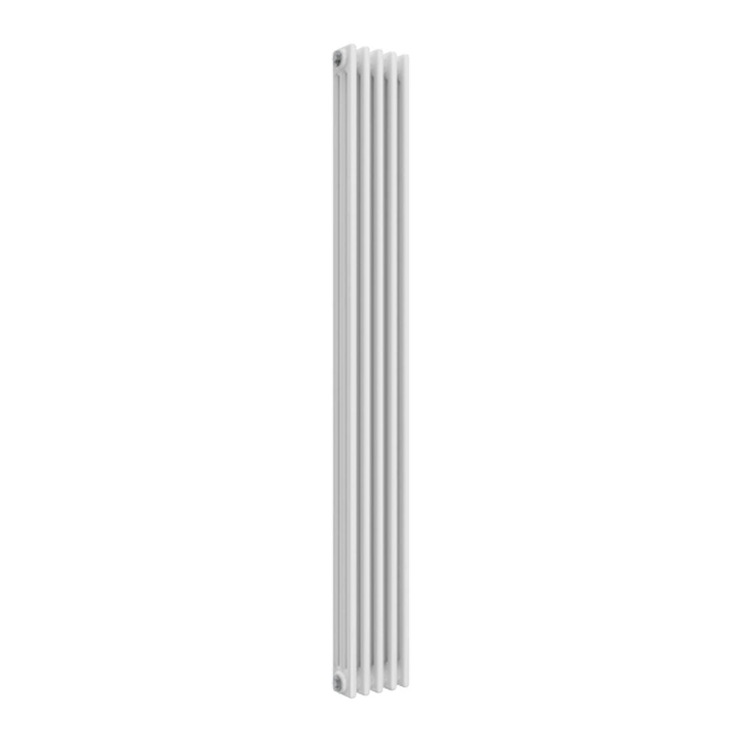 Ashbourne 3 Column Designer Radiator 1800mm X 245mm White