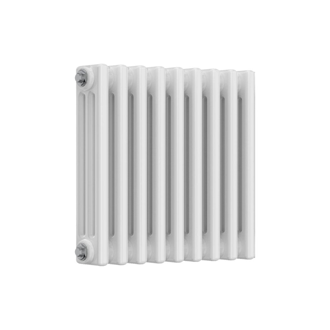 Ashbourne 3 Column Designer Radiator 400mm X 425mm White
