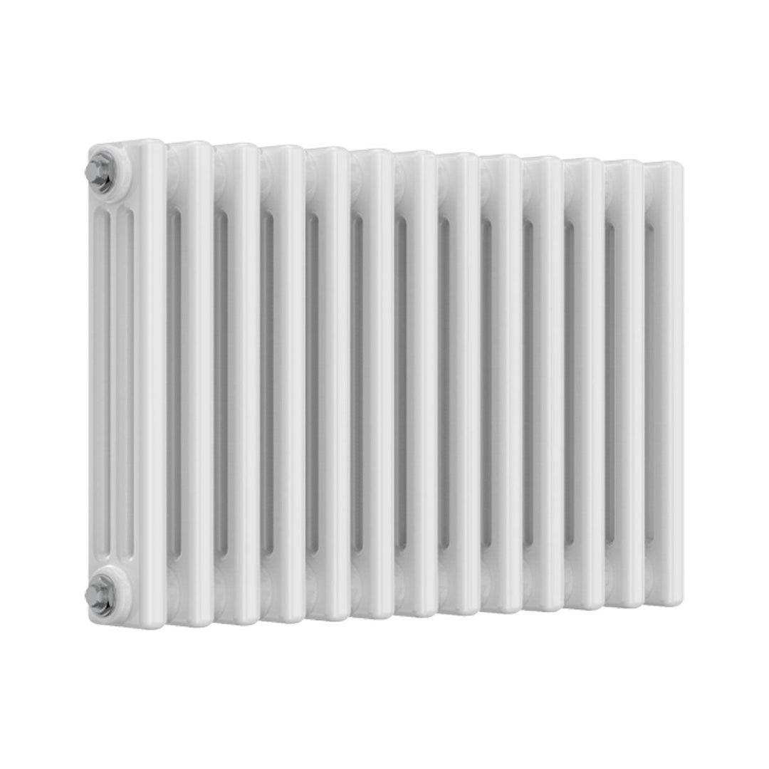 Ashbourne 3 Column Designer Radiator 400mm X 605mm White