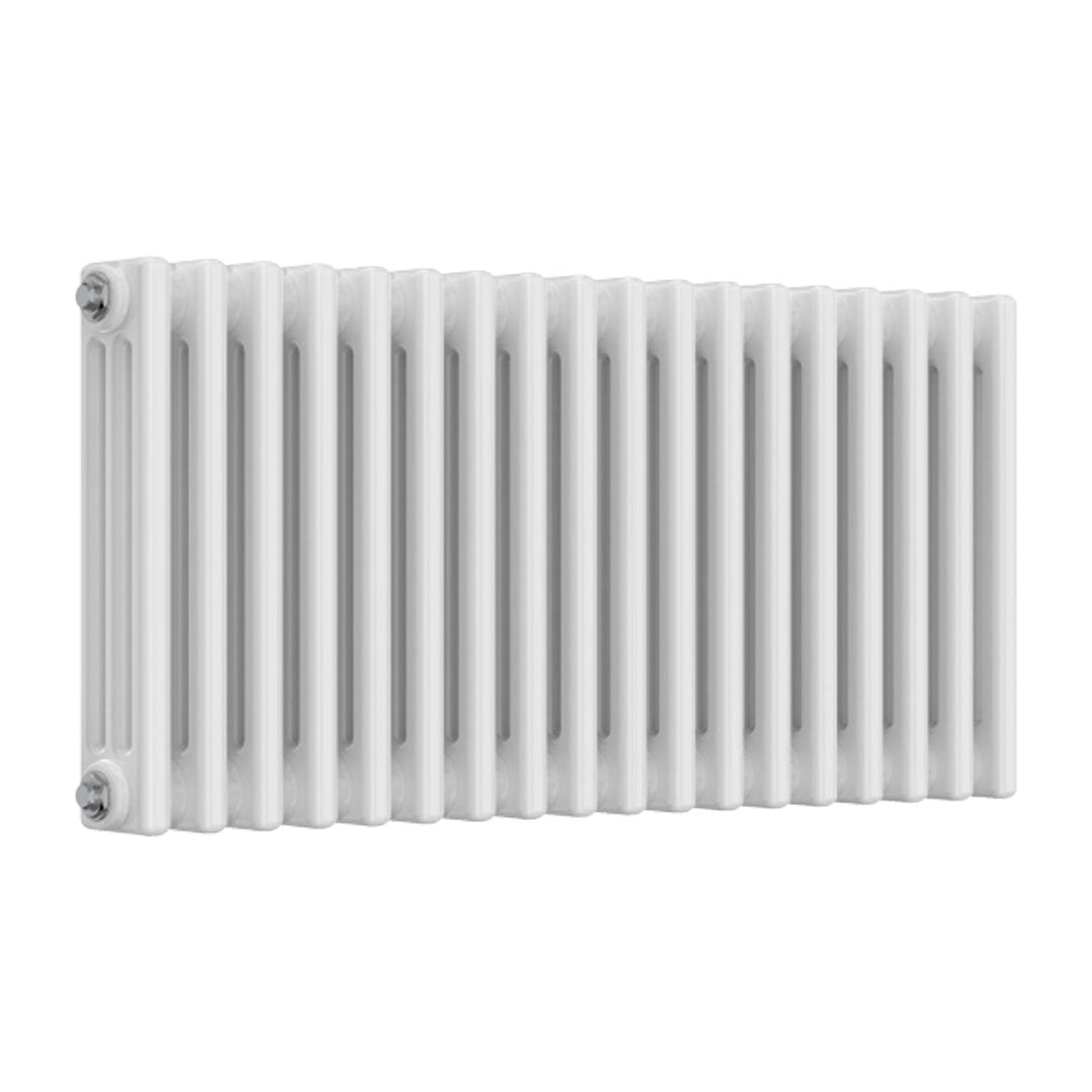 Ashbourne 3 Column Designer Radiator 400mm X 830mm White