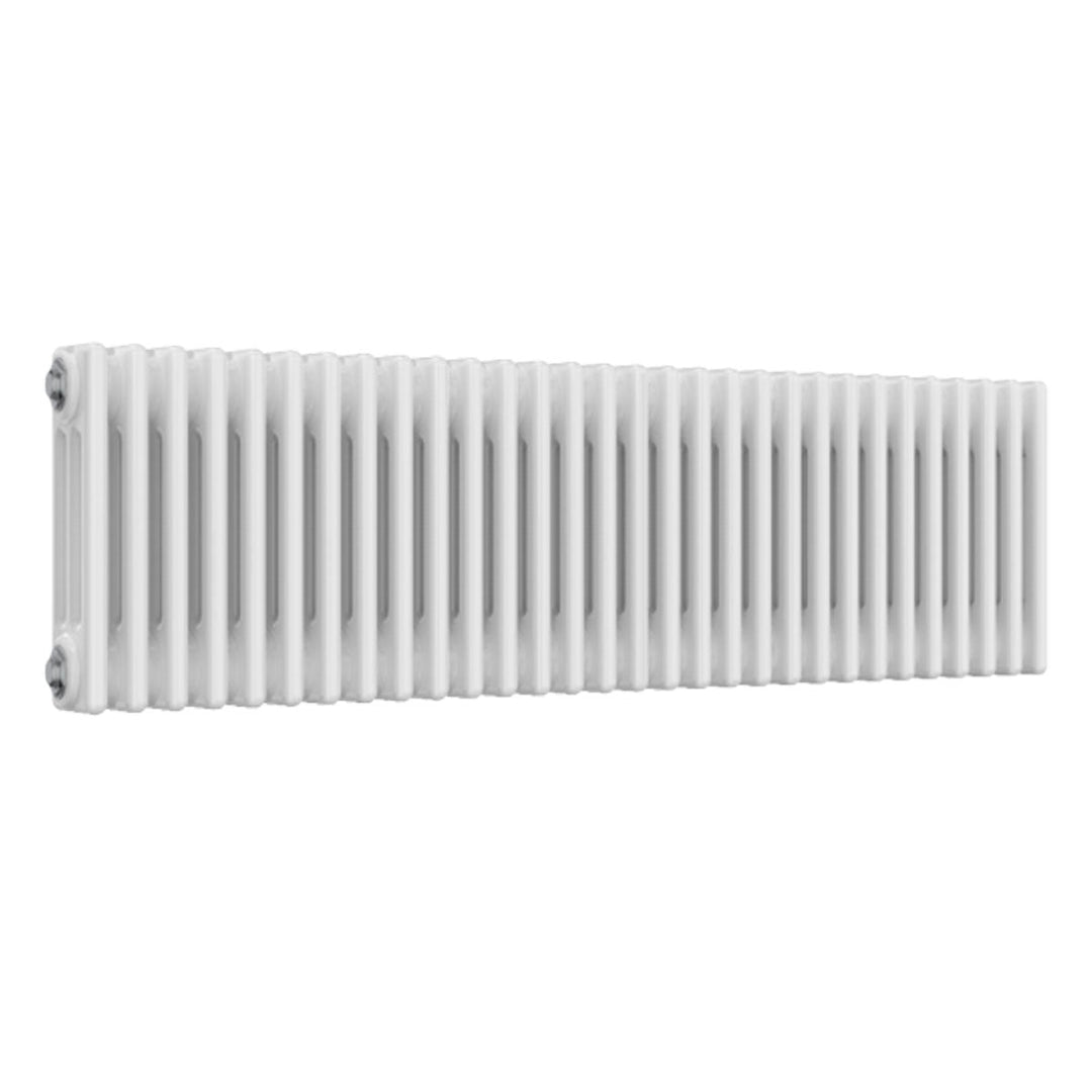 Ashbourne 3 Column Designer Radiator 400mm X 1370mm White