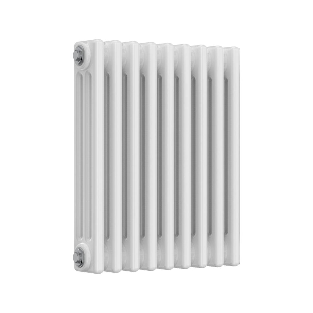 Ashbourne 3 Column Designer Radiator 500mm X 425mm White
