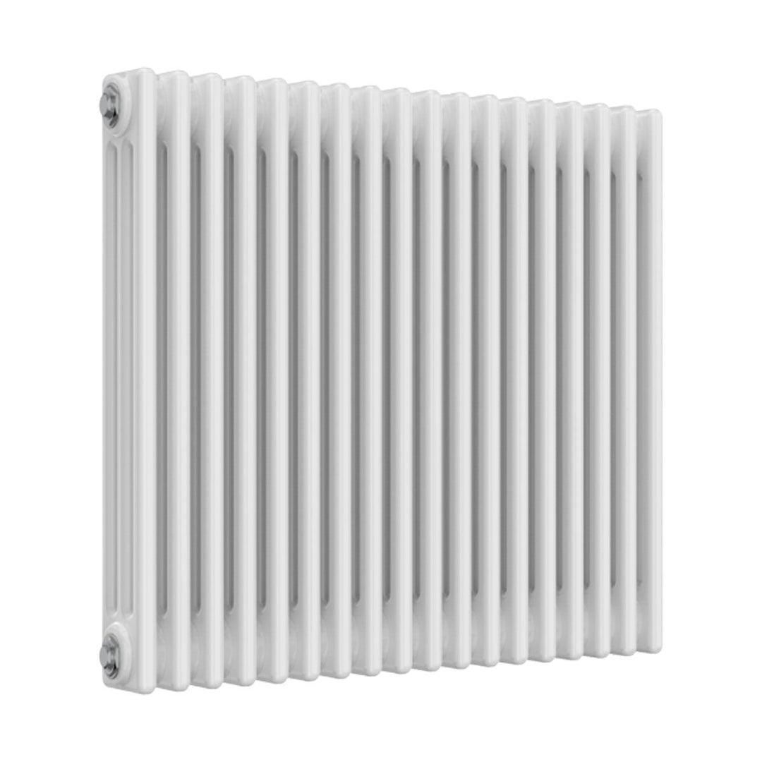 Ashbourne 3 Column Designer Radiator 750mm X 830mm White