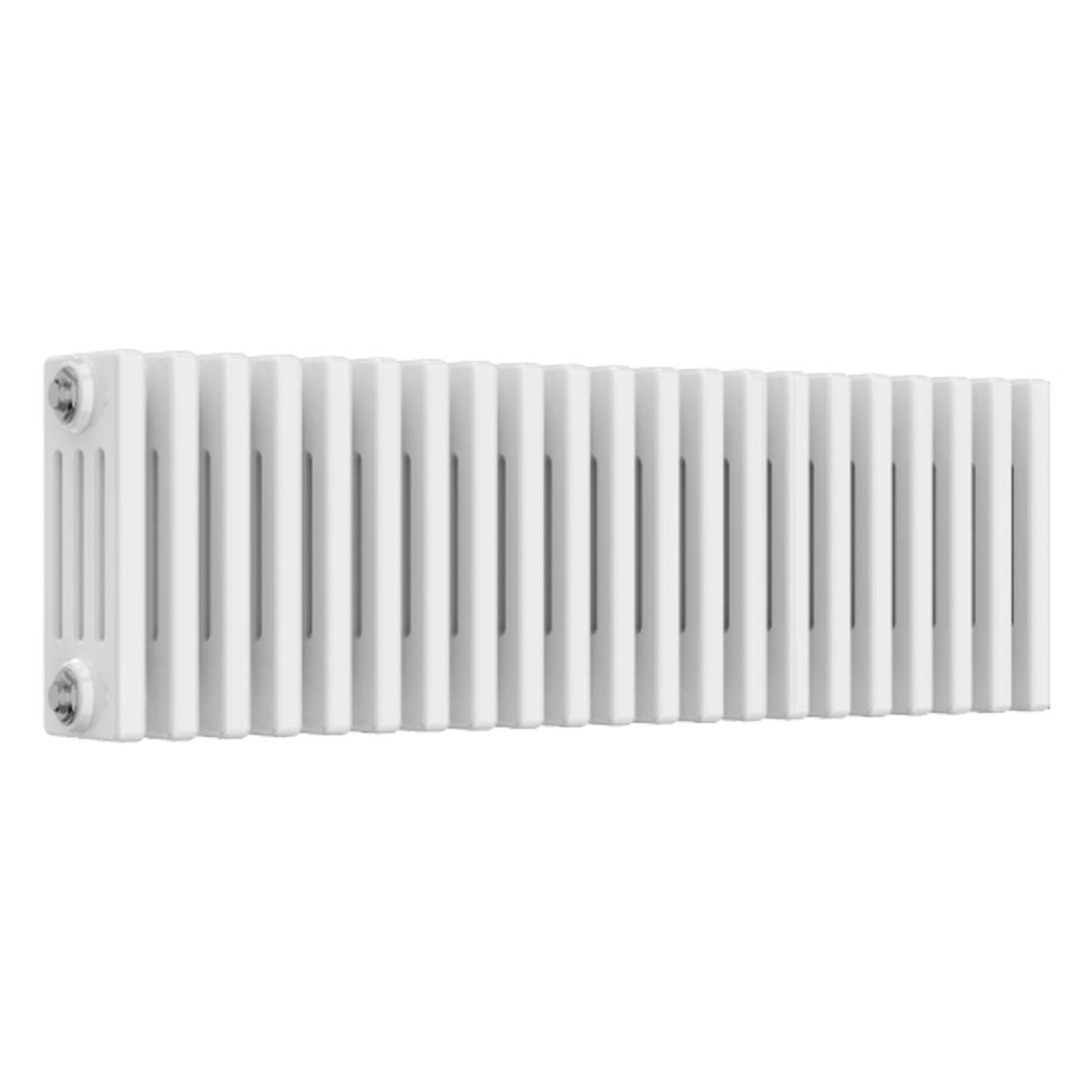 Ashbourne 4 Column Designer Radiator 300mm X 965mm White
