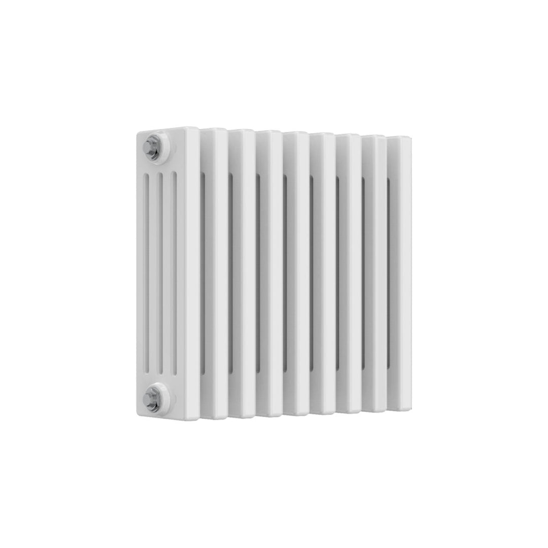 Ashbourne 4 Column Designer Radiator 400mm X 425mm White