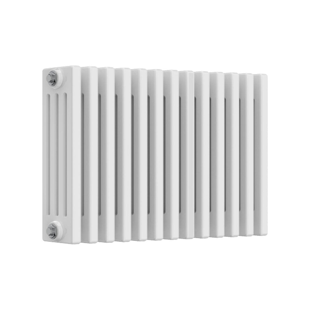 Ashbourne 4 Column Designer Radiator 400mm X 605mm White