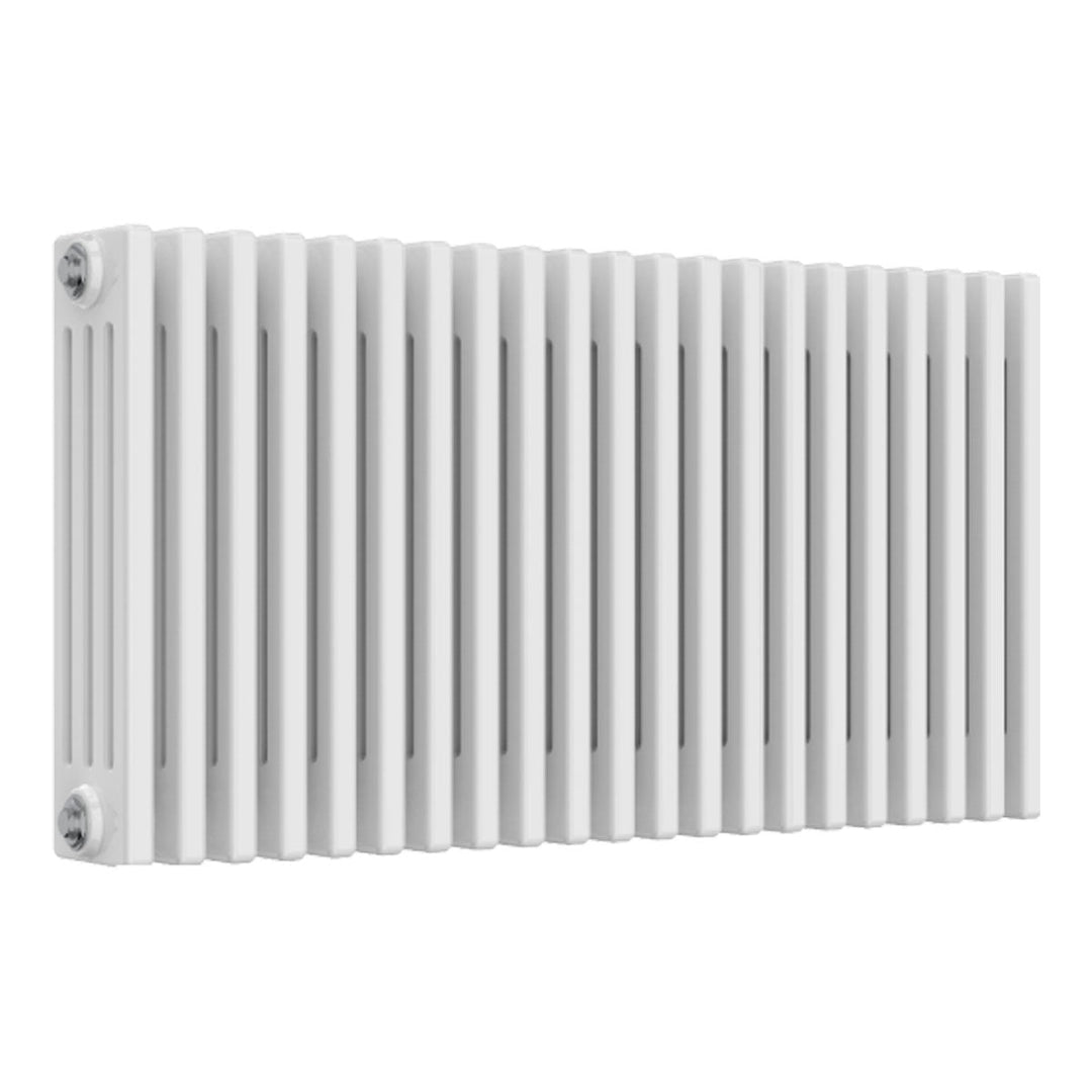 Ashbourne 4 Column Designer Radiator 500mm X 965mm White