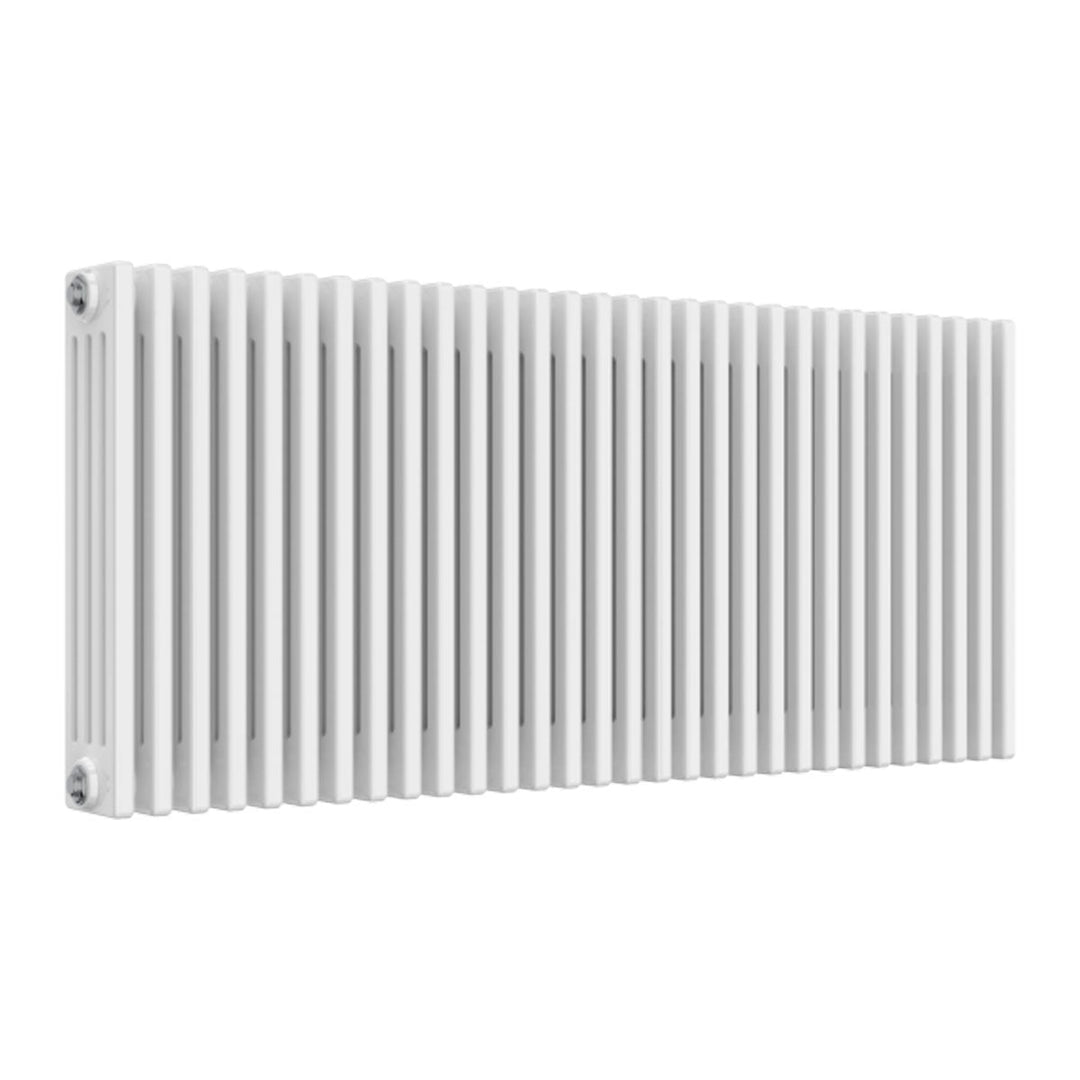 Ashbourne 4 Column Designer Radiator 600mm X 1370mm White