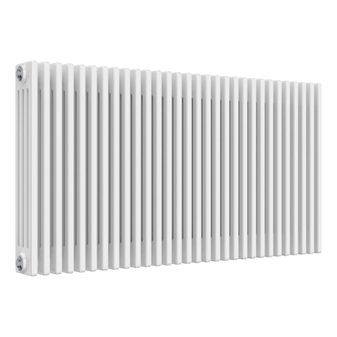 Ashbourne 4 Column Designer Radiator 750mm X 425mm White