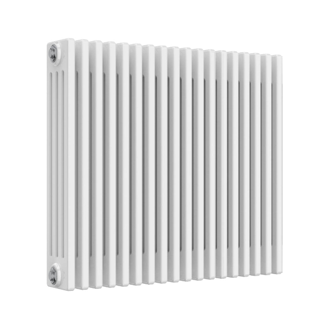 Ashbourne 4 Column Designer Radiator 750mm X 830mm White