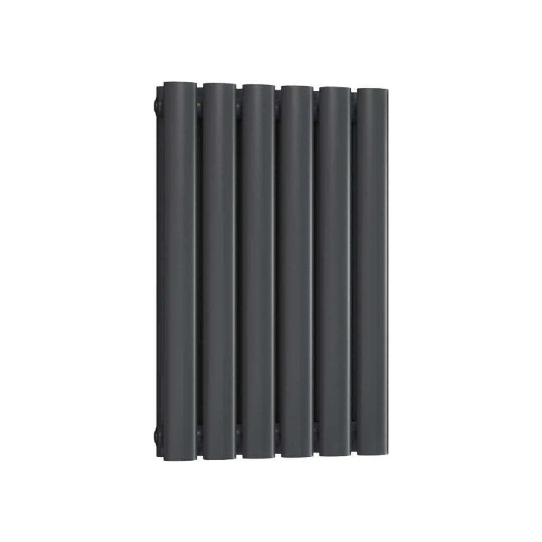 Linea Double Designer Radiator 600mm X 360mm Anthracite