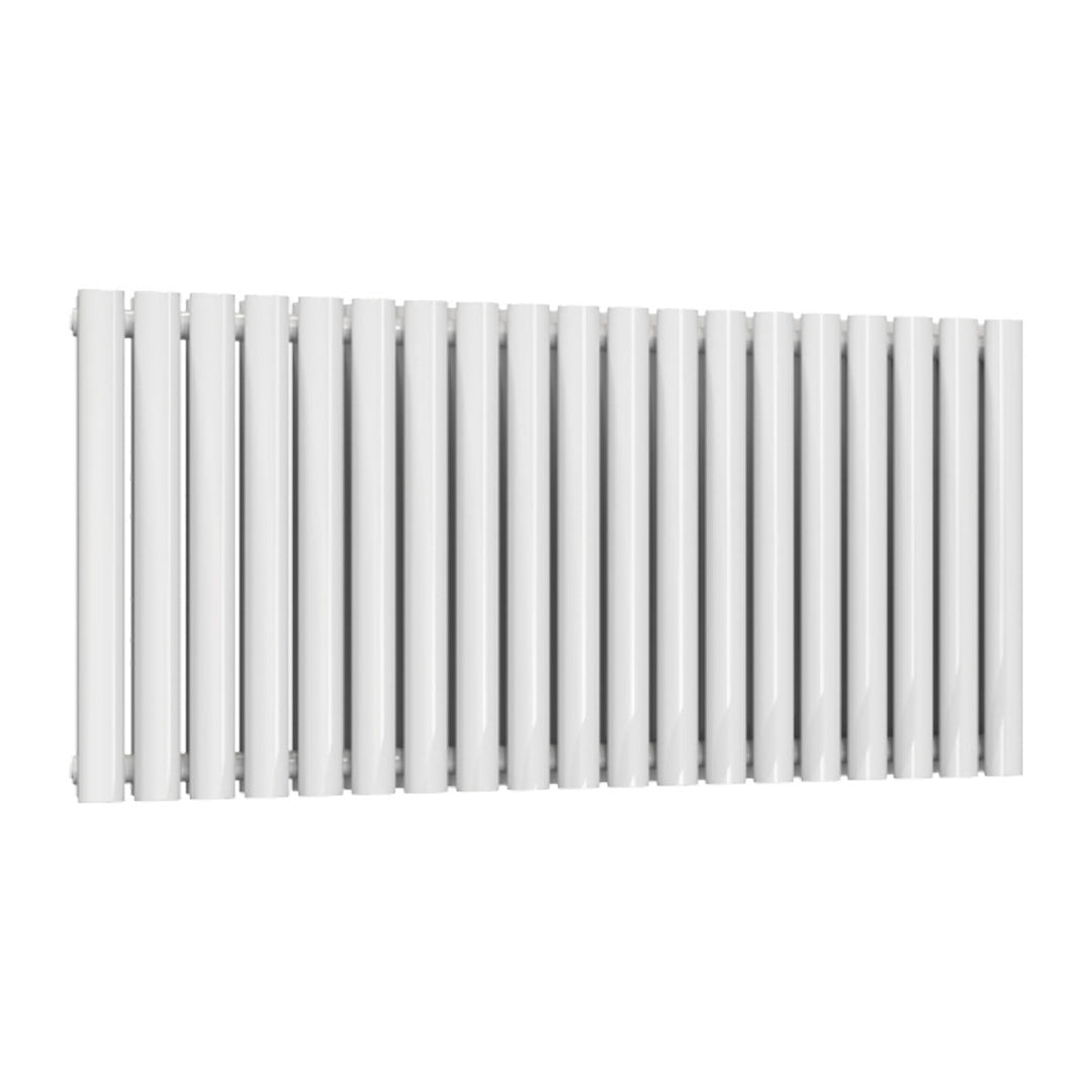 Linea Double Designer Radiator 600mm X 1140mm White