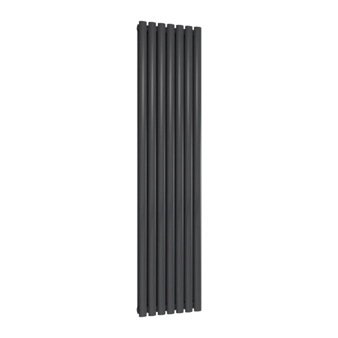 Linea Double Designer Radiator 1800mm X 540mm Anthracite