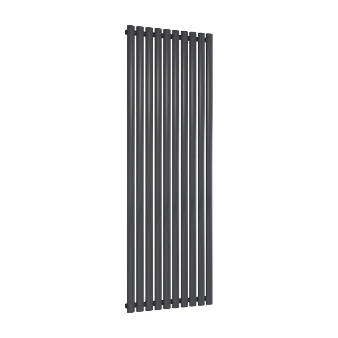 Linea Double Designer Radiator 1800mm X 600mm Anthracite