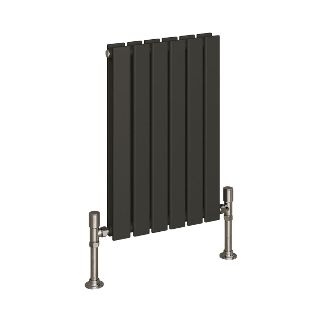 Slate Double Designer Radiator 600mm X 420mm Anthracite