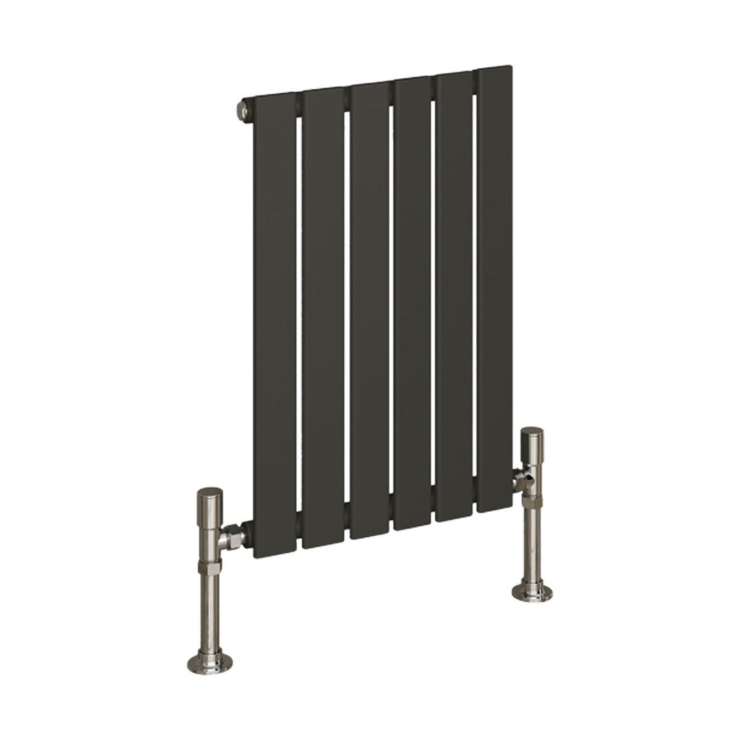Slate Single Designer Radiator 600mm X 420mm Anthracite