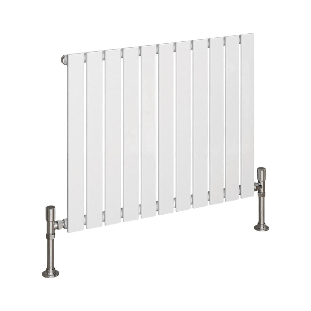 Slate Single Designer Radiator 600mm X 770mm White