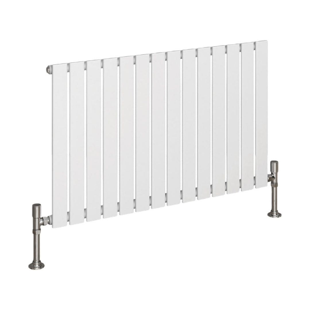 Slate Single Designer Radiator 600mm X 980mm White