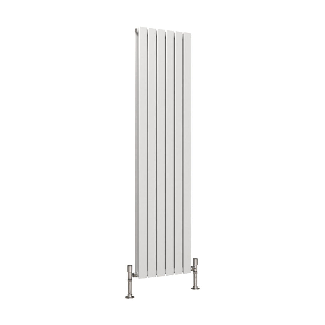 Slate Double Designer Radiator 1600mm X 420mm White