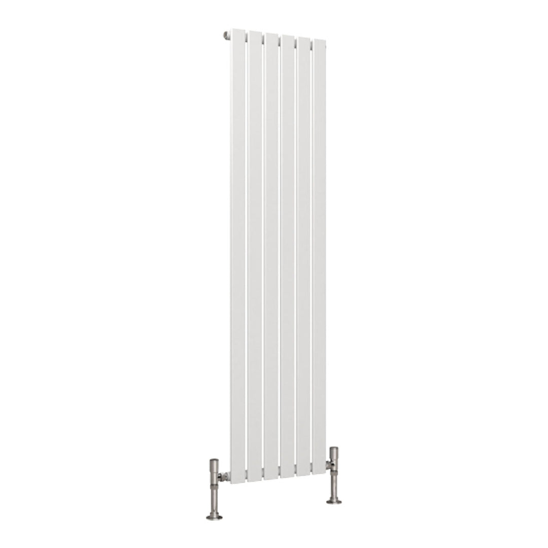 Slate Single Designer Radiator 1600mm X 420mm White