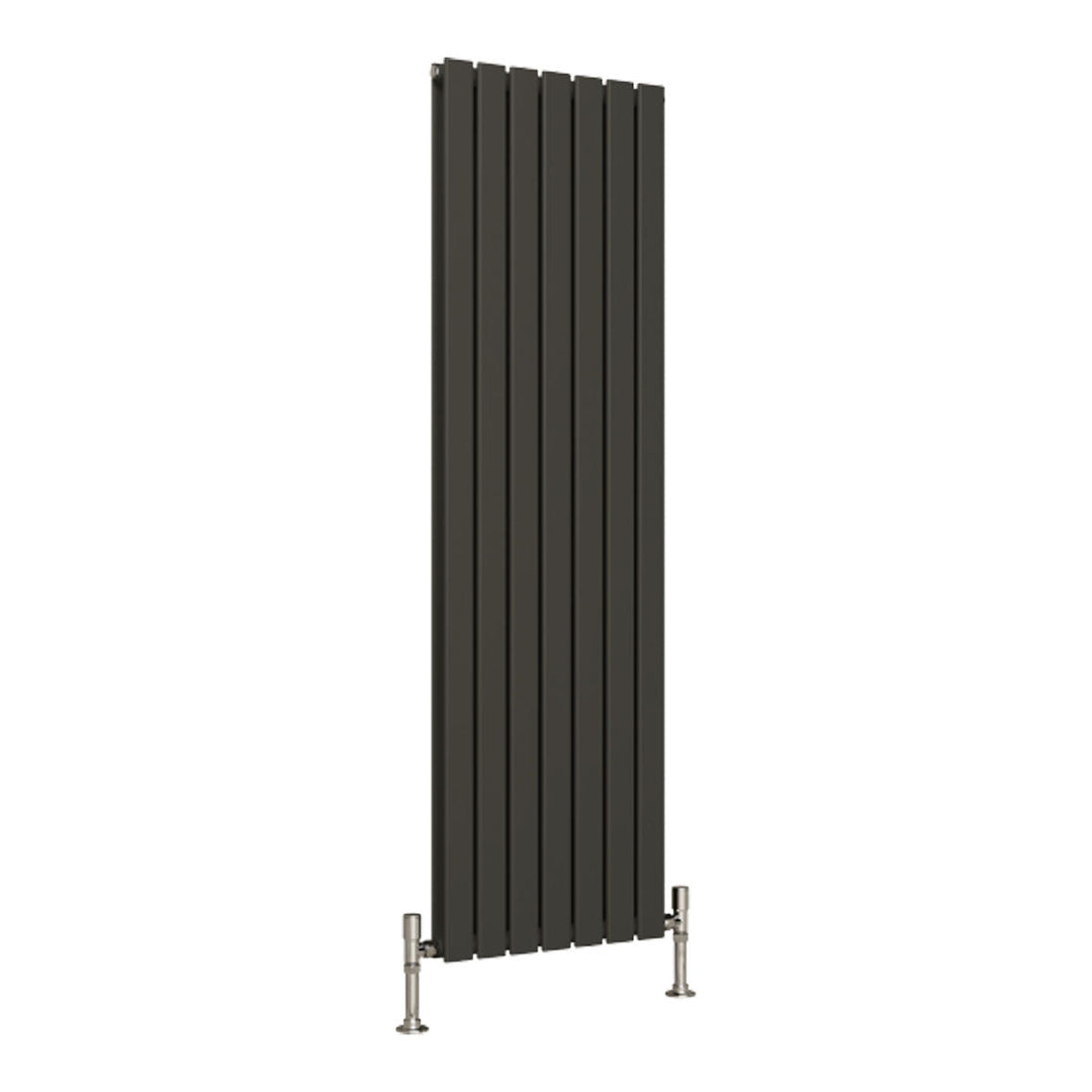 Slate Double Designer Radiator 1600mm X 490mm Anthracite