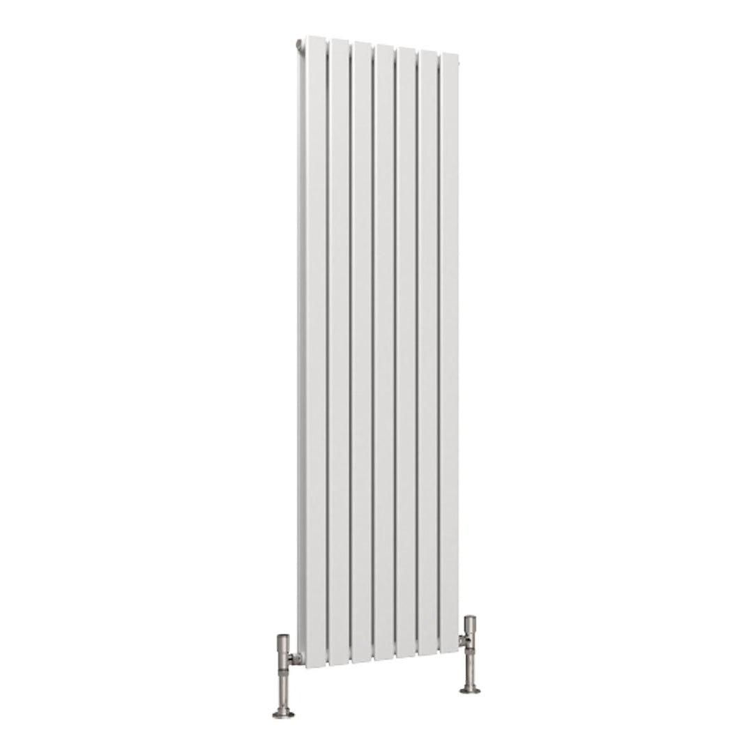 Slate Double Designer Radiator 1600mm X 490mm White