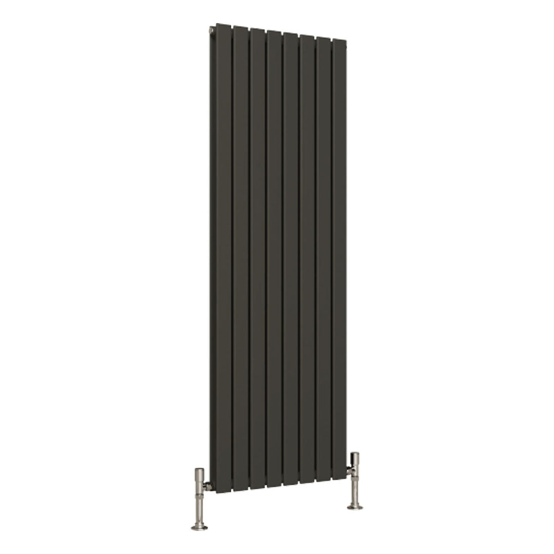 Slate Double Designer Radiator 1600mm X 560mm Anthracite
