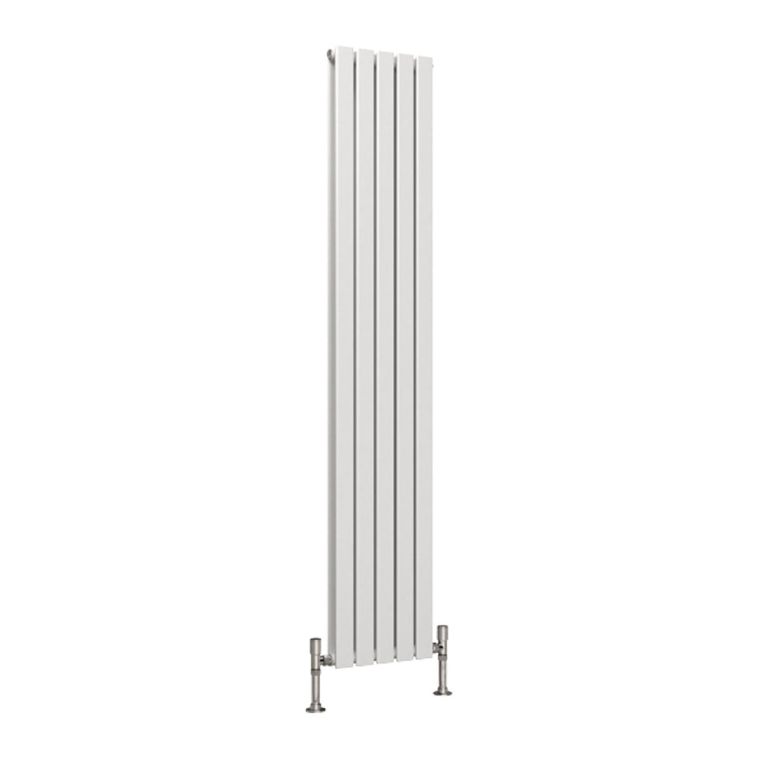 Slate Double Designer Radiator 1800mm X 350mm White