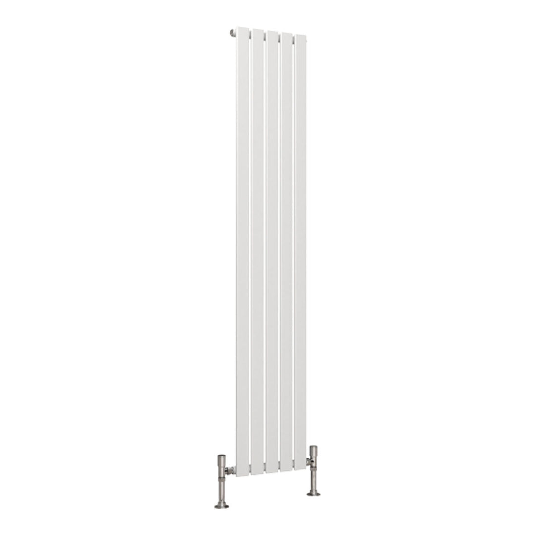 Slate Single Designer Radiator 1800mm X 350mm White