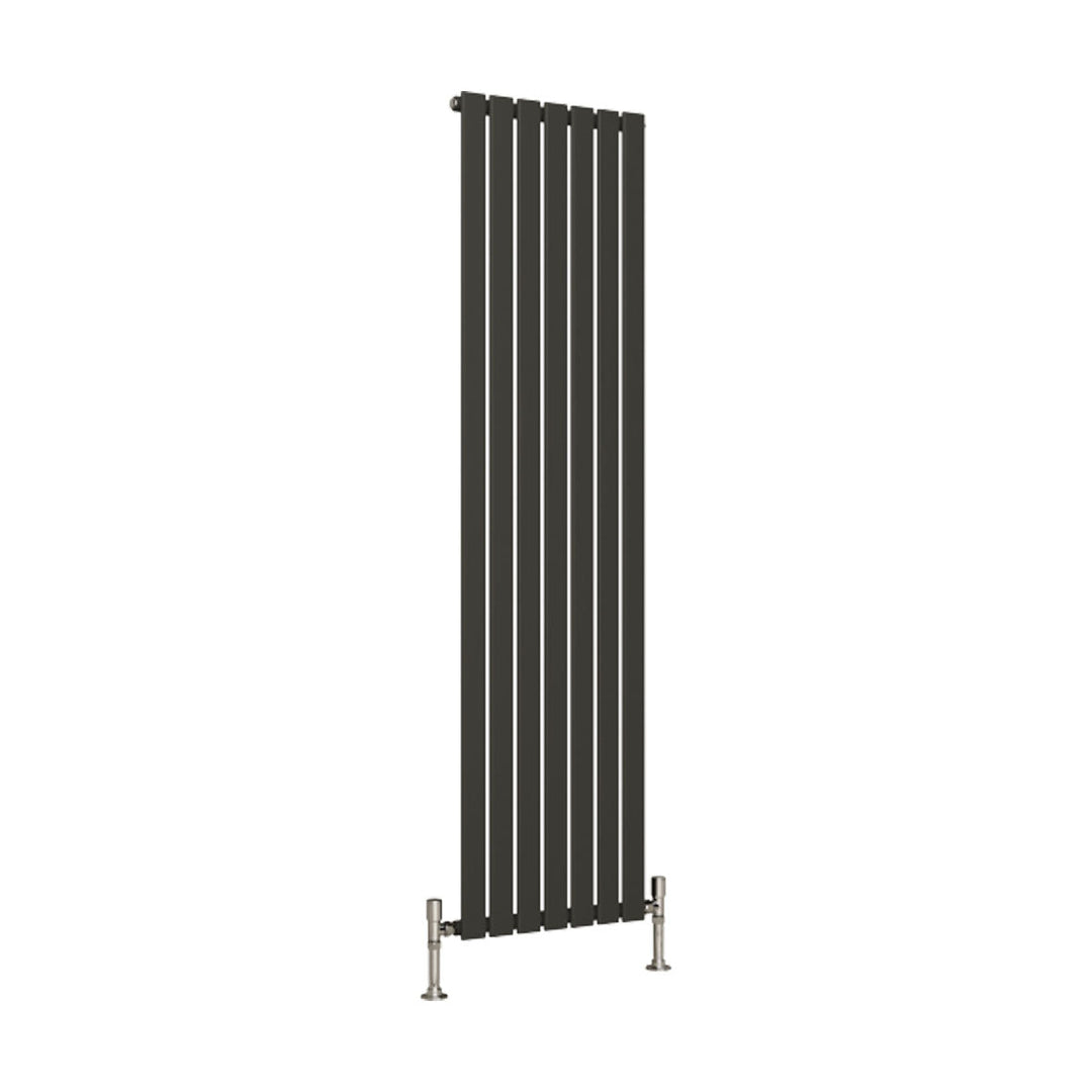 Slate Single Designer Radiator 1800mm X 490mm Anthracite