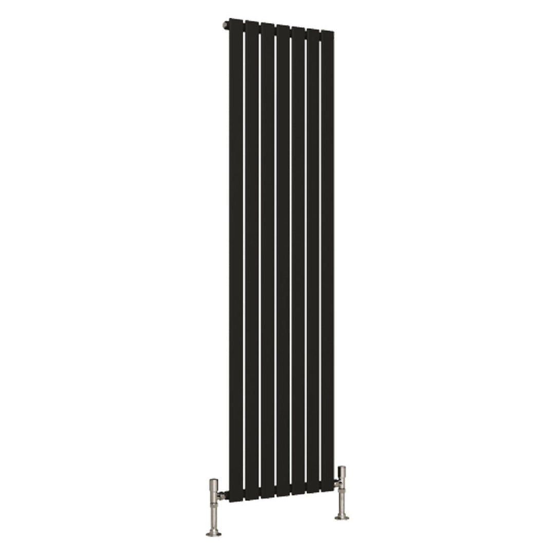 Slate Single Designer Radiator 1800mm X 490mm Black