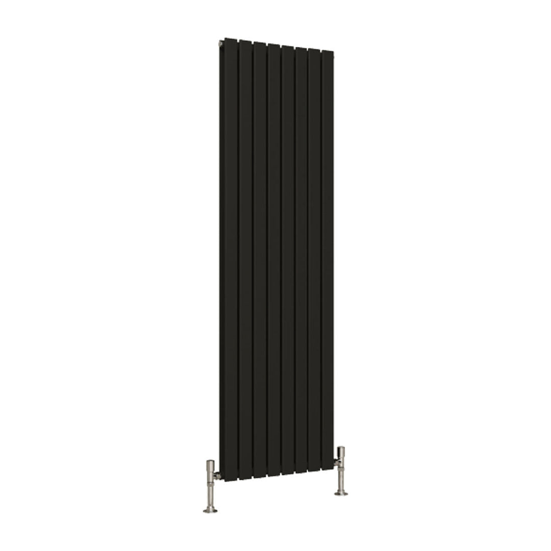 Slate Double Designer Radiator 1800mm X 560mm Black