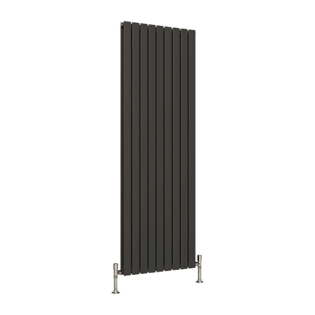Slate Double Designer Radiator 1800mm X 630mm Anthracite