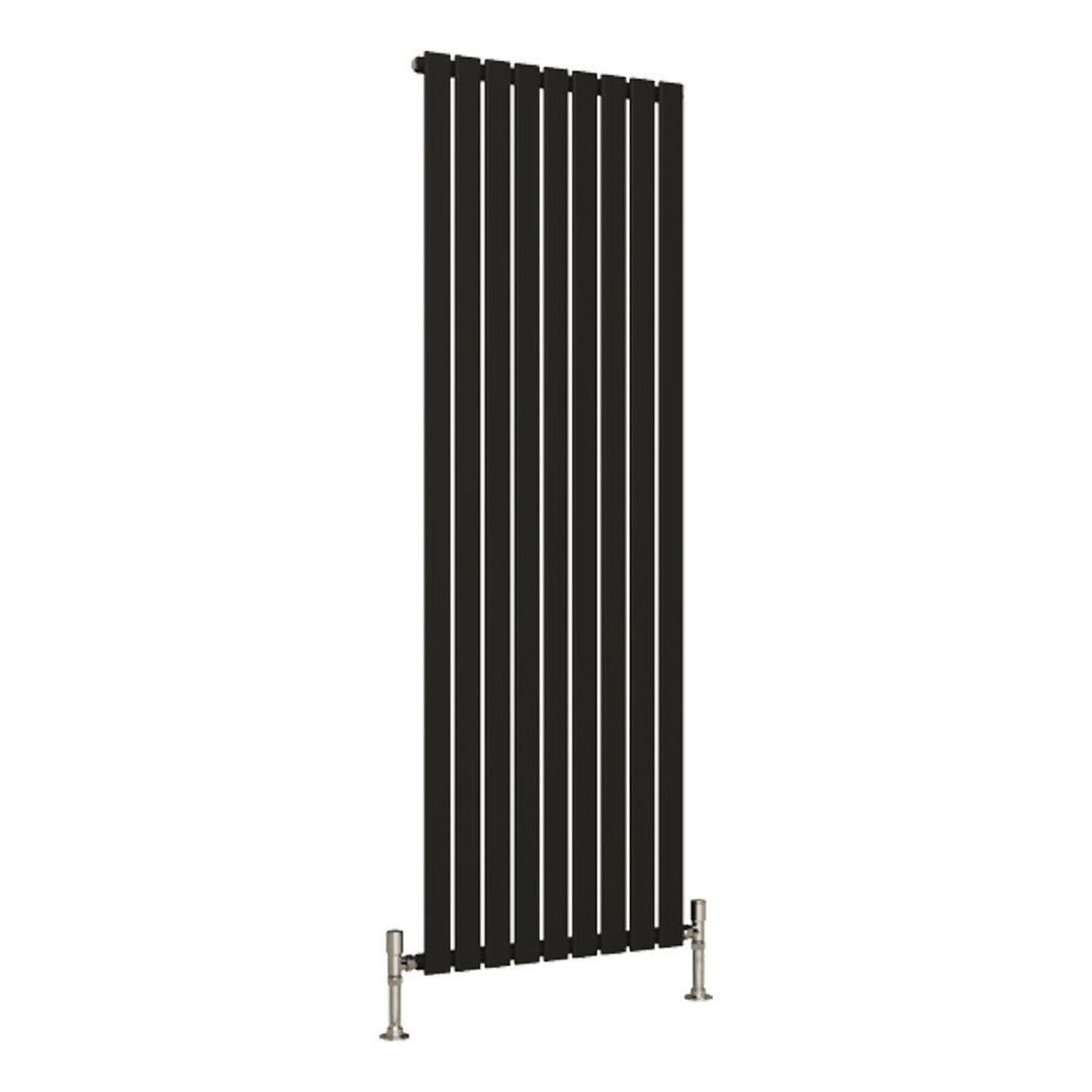 Slate Single Designer Radiator 1800mm X 630mm Black