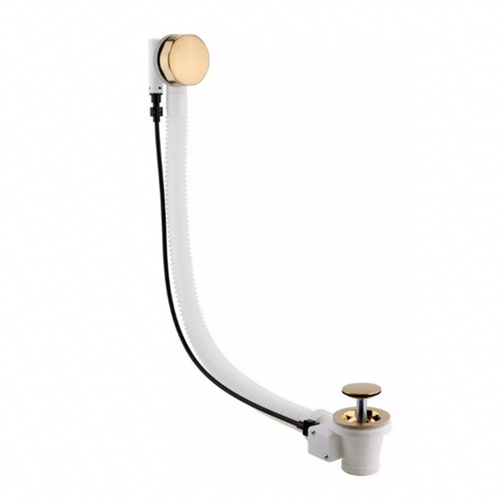 Bath Pop up Waste & Overflow - Brushed Brass